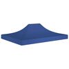 vidaXL Partyzelt-Dach 4,5x3 m Blau 270 g/m&sup2;