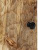 vidaXL Badschrank 38x33x58 cm Massivholz Mango