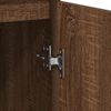 vidaXL Sideboard Braun Eichen-Optik 57x34x76 cm Holzwerkstoff