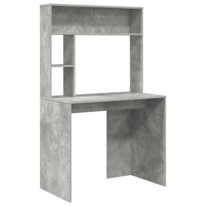 vidaXL Schreibtisch Betongrau 91 x 50 x 149 cm Holzwerkstoff