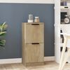 vidaXL Sideboard Sonoma-Eiche 30x30x70 cm Holzwerkstoff