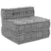 vidaXL Modulare Sofagarnitur Hellgrau 70 x 70 x 56 cm Stoff