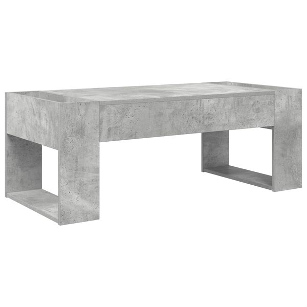 vidaXL Couchtisch Beton Grau 110 x 50 x 41 cm Holzwerkstoff