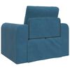 vidaXL Schlafsofa Blau 98 x 71 x 83 cm Samt