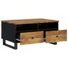 vidaXL Couchtisch 80x54x40 cm Massivholz Mango & Holzwerkstoff