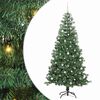 vidaXL Weihnachtsbaum Gr&uuml;n 240 cm PVC