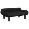 vidaXL Hundebett Schwarz 70x40x24 cm Samt