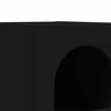 vidaXL Nachttisch Schwarz 29,5 x 33,5 x 50 cm Holzwerkstoff
