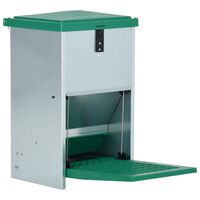 vidaXL Geflügel-Futterautomat Feedomatic mit Pedal 8 kg
