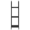 vidaXL Regal Schwarz Eichen-Optik 40 x 30 x 109 cm Holzwerkstoff