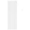 vidaXL Venezianische Jalousie Wei&szlig; 150 x 50 cm 25 mm PVC