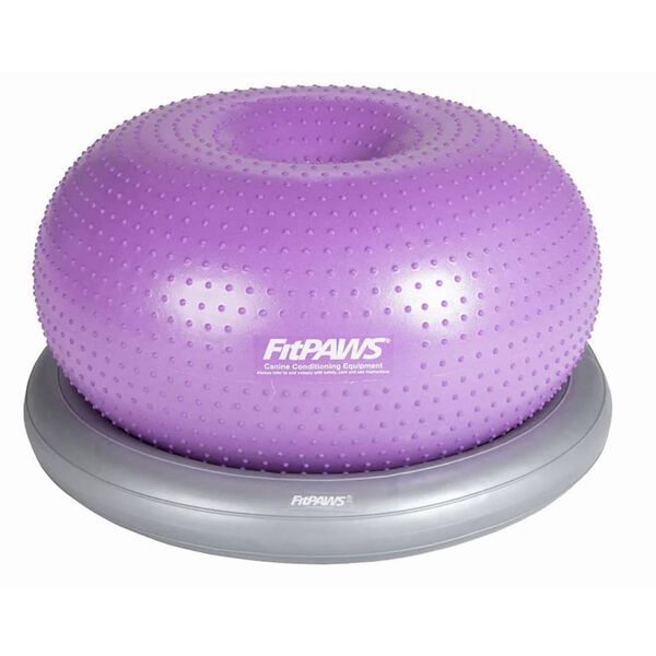 FitPAWS Fitnessball f&uuml;r Hunde TRAX Donut 55 cm Lila
