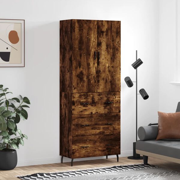 vidaXL Highboard R&auml;uchereiche 69,5x34x180 cm Holzwerkstoff