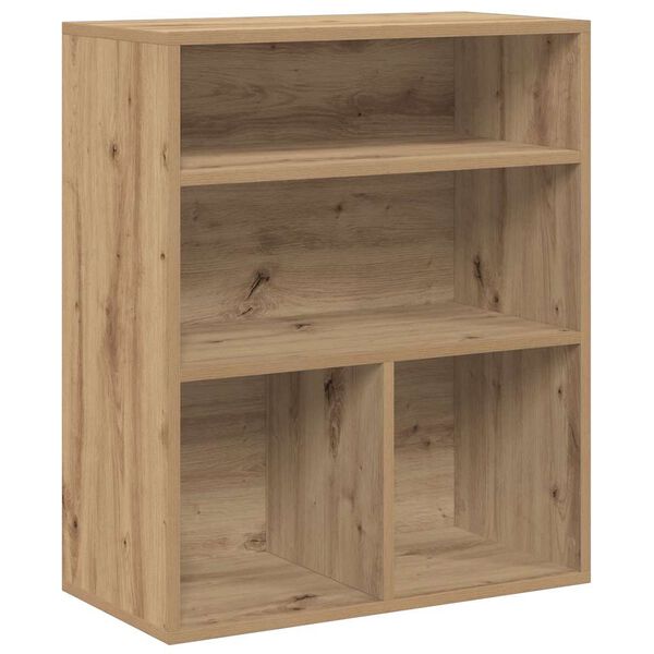 vidaXL B&uuml;cherregal Artisan-Eiche 60x30x71,5 cm Holzwerkstoff