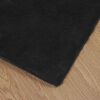vidaXL Kunstfell Hasen Teppich Olite Schwarz 80 x 250 cm Polyester