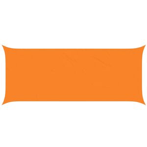 vidaXL Sonnensegel Orange 6 x 2,5 m 100 % Polyester Oxford