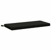 vidaXL Bankkissen SOEST 100 % Polyester Schwarz 60 x 40 x 5 cm