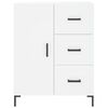 vidaXL Highboard Wei&szlig; 69,5x34x180 cm Holzwerkstoff
