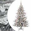 vidaXL K&uuml;nstlicher Weihnachtsbaum mit Weihnachtskugel 150 cm 150 LEDs