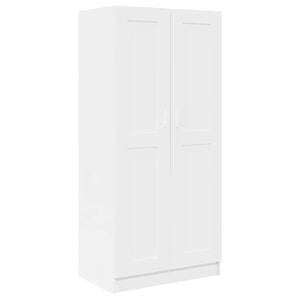 vidaXL Kleiderschrank Wei&szlig; 82,5x51,5x180 cm Holzwerkstoff