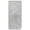 vidaXL Sideboard mit Schubladen Betongrau 37,5x35x99 cm Holzwerkstoff