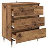 vidaXL Sideboard mit Schubladen Altholz 60 x 35 x 70 cm Holzwerkstoff