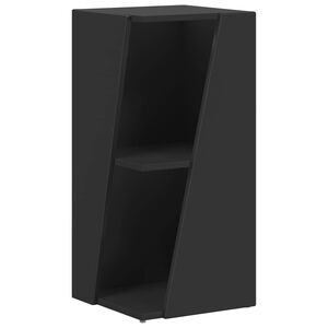 vidaXL Seitenregal 33 x 32 x 70,5 cm Holzwerkstoff Schwarz