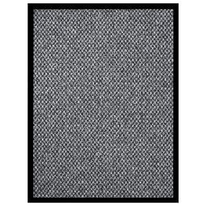 vidaXL Fu&szlig;matte Grau 40x60 cm