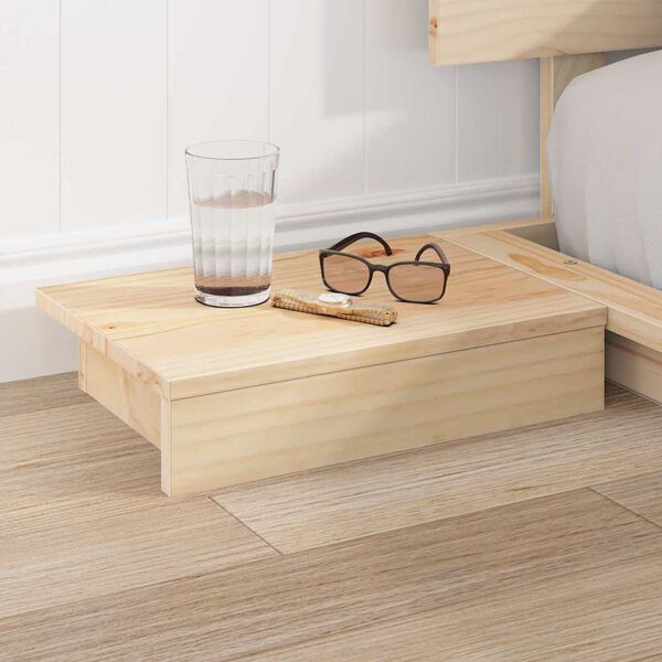 vidaXL Bettgestell Braun 200 x 200 cm Holz