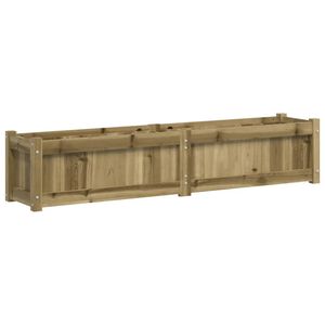 vidaXL Pflanzk&uuml;bel 150x31x31 cm Kiefernholz Impr&auml;gniert