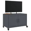 vidaXL TV-Schrank Anthrazit 68x39x43,5 cm Kaltgewalzter Stahl