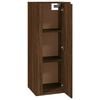vidaXL TV-Wandschrank Braun Eichen-Optik 40x34,5x100 cm