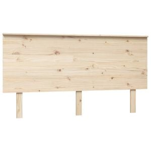 vidaXL Kopfteil 154x6x82,5 cm Massivholz Kiefer