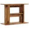 vidaXL Aquariumst&auml;nder Altholz 80x35x60 cm Holzwerkstoff