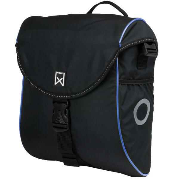 Willex Fahrradtasche 300 S 12 L Schwarz und Blau