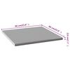 vidaXL K&uuml;chenarbeitsplatte Grau 60x60x2,8 cm Holzwerkstoff
