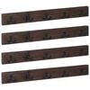 vidaXL Kleiderb&uuml;gel Braun 60 x 7 x 8 cm Massives upgecyceltes Holz