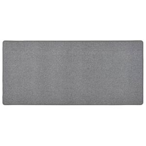 vidaXL Teppichl&auml;ufer Dunkelgrau 50x100 cm