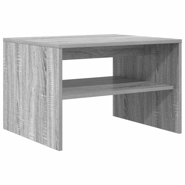 vidaXL Couchtisch Graues Sonoma 60 x 50 x 40 cm Holzwerkstoff