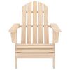 vidaXL Adirondack-Gartenstuhl mit Tisch Massivholz Tanne