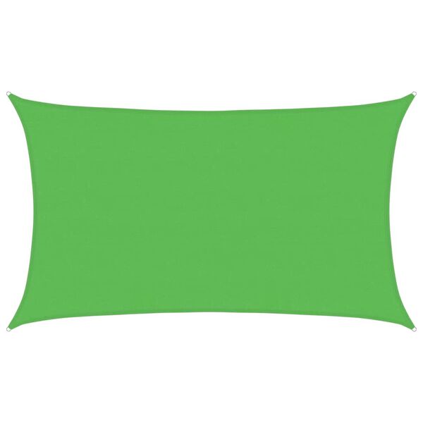 vidaXL Sonnensegel 160 g/m&sup2; Hellgr&uuml;n 5x8 m HDPE