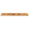 vidaXL Tischplatte 140x50x2,5 cm Rechteckig Raues Massivholz Mango