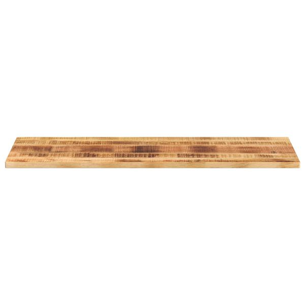 vidaXL Tischplatte 140x50x2,5 cm Rechteckig Raues Massivholz Mango