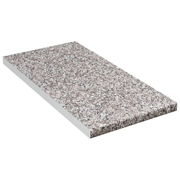 vidaXL K&uuml;chenarbeitsplatte Grau mit Granit-Struktur 30x60x2,8 cm