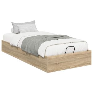 vidaXL Ottoman Bettgestell Sonoma-Eiche 203 x 80,5 x 25 cm