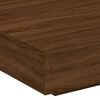 vidaXL Couchtisch Braun Eichen-Optik 100x100x31 cm Holzwerkstoff