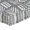 vidaXL Palettensofa-Auflage Grau Stoff Patchwork