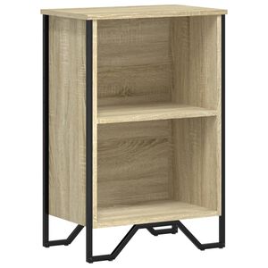 vidaXL B&uuml;cherregal Sonoma-Eiche 50x31x74,5 cm Holzwerkstoff