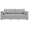 vidaXL Sofa Wolkengrau 219 x 77 x 82 cm Stoff