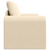 vidaXL Schlafsofa Creme 98 x 71 x 83 cm Stoff